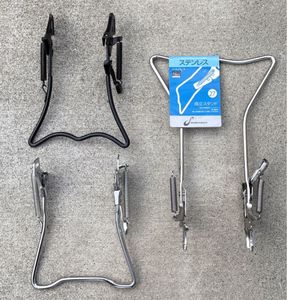 閉店在庫品 未使用 【 自転車 パーツ 両立スタンド ×3個 27インチ×1 18インチ×2 】 自