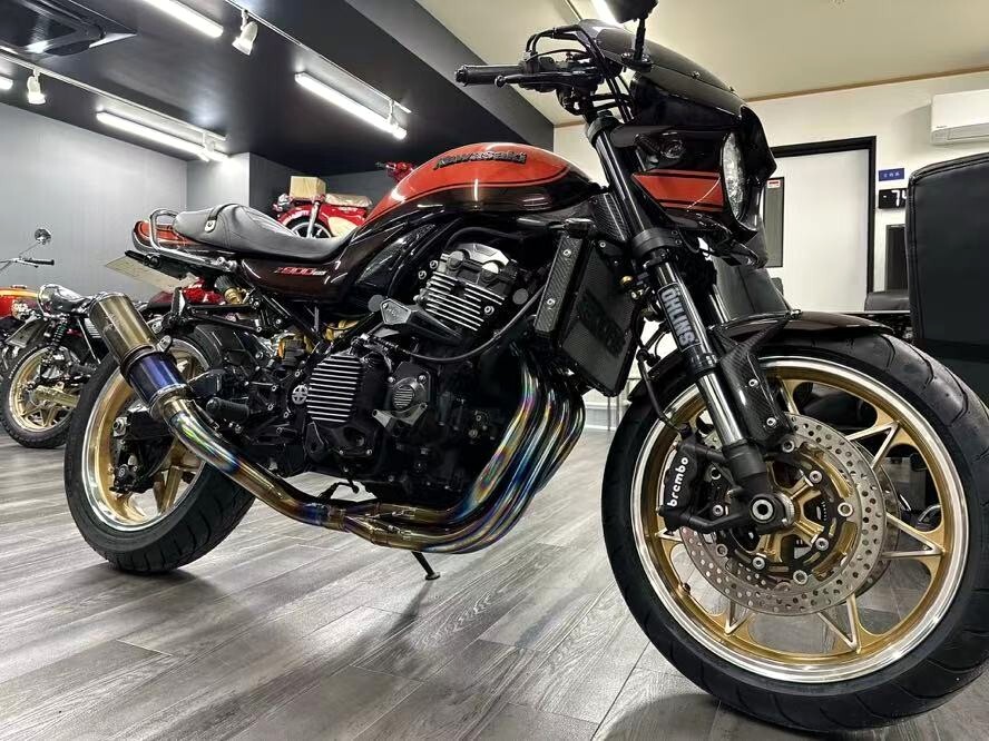 車検対応】Z900RS JWLキャストホイール ゴールドセブン /前後18インチ