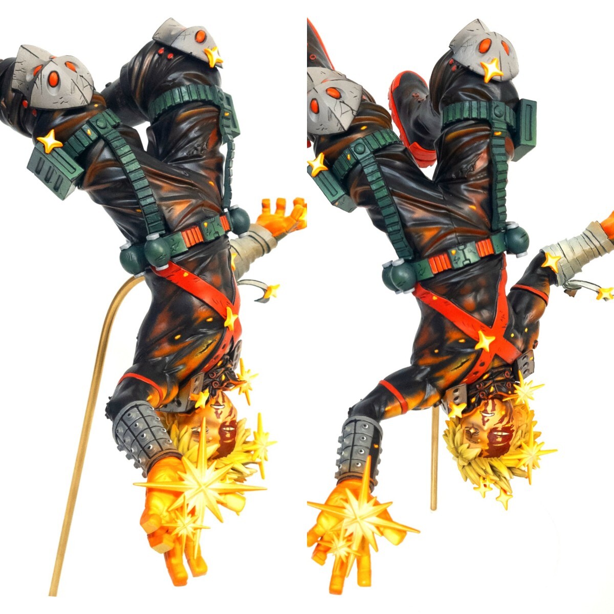 maximatic 緑谷出久 爆豪勝己 フィギュア リペイント 僕のヒーローアカデミア MAXIMATIC 爆豪勝己 フィギュア 二次元
