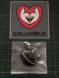 中古美品 COLUMBUS P1 OSアヘッドステム トップキャップ 1-1/8” アンカーボルト無し　＋