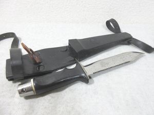 Kinugawa キヌガワ ダイビングナイフ ダイバーナイフ STAINLESS STEEL　日本製【M5DE06】