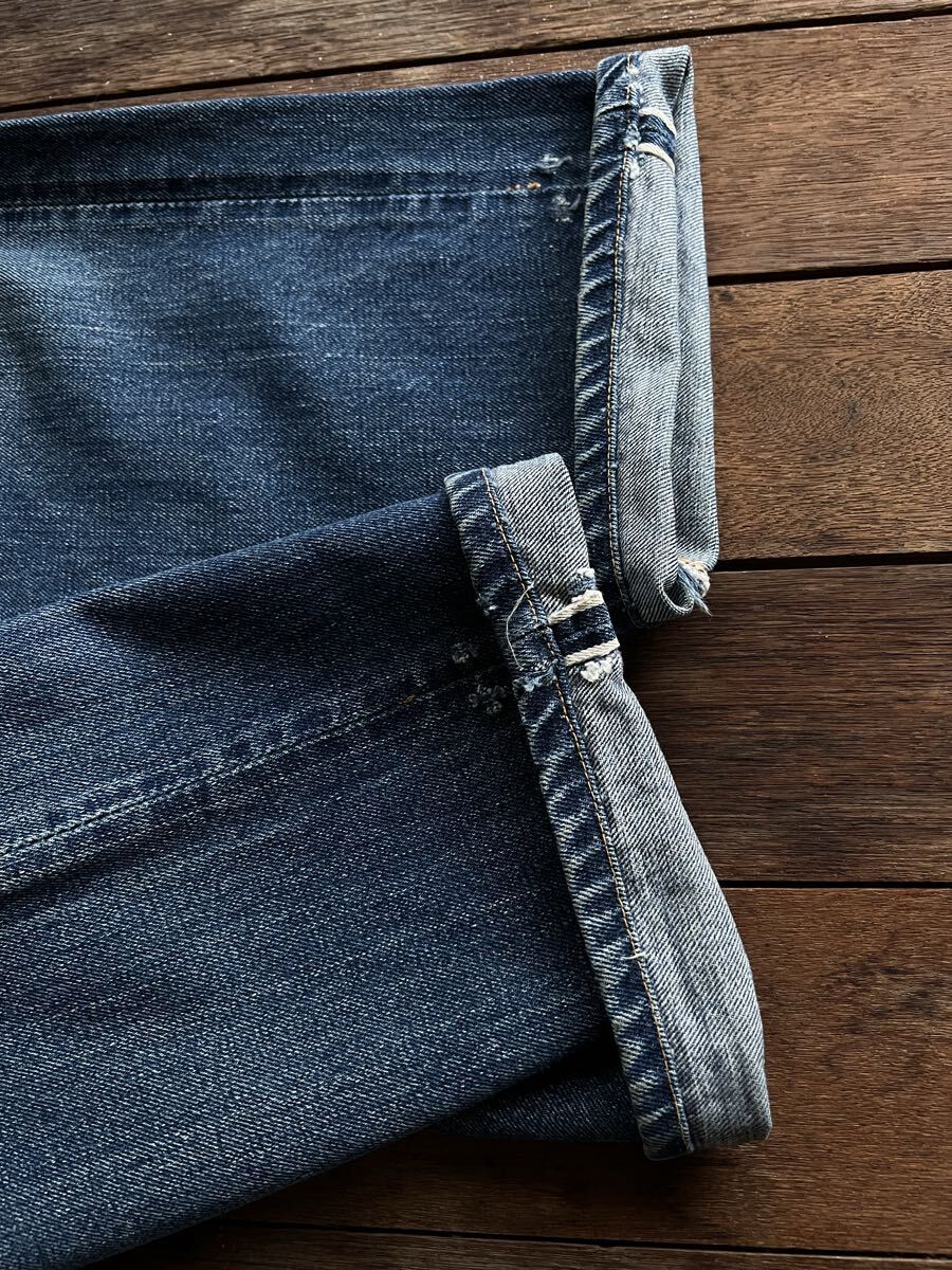 y*8様 60s levi's 501-501 ダブルネームBIGEボタン裏16 60s LEVIS 501-501 ダブルネーム〜501xx最終ボタン裏刻印J 神サイズ