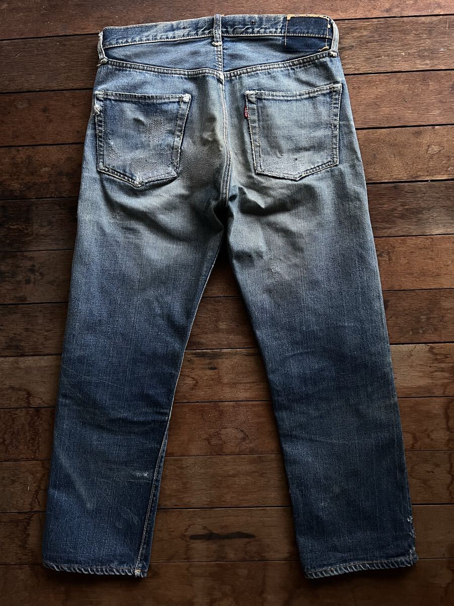 60s LEVIS 501-501 ダブルネーム〜501xx最終ボタン裏刻印J 神サイズ