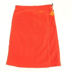 mont-bell モンベル #1104219 定価5,200円+税 シャミース ラップスカート S オレンジ 日