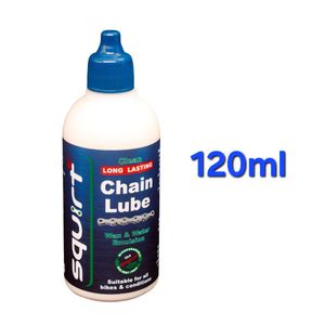 スクワート チェーンルブ 自転車用 ワックス系チェーン潤滑剤 120ml