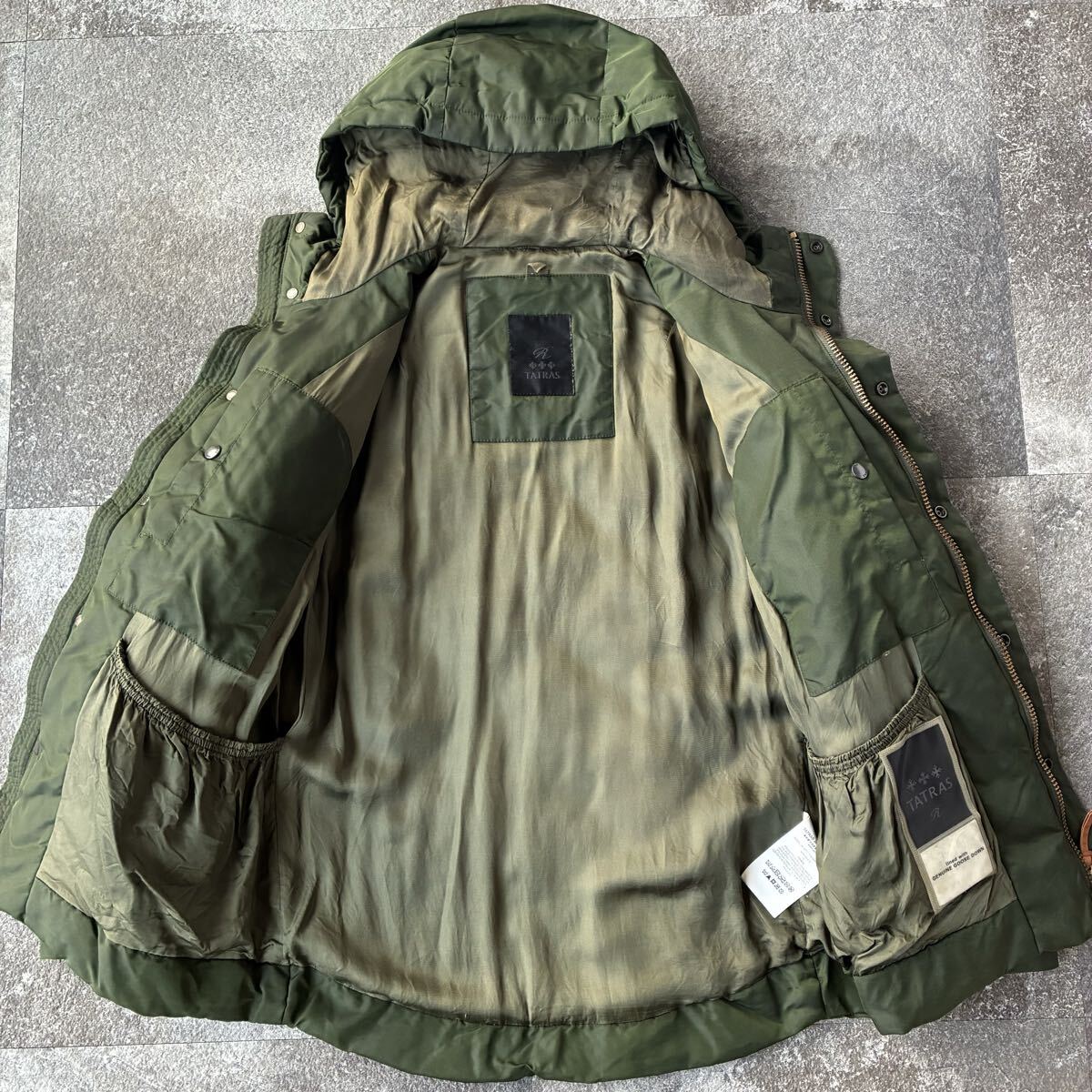 極美品 02/Mサイズ『TATRAS タトラス 最高級Rライン』AMELIO アメリオ