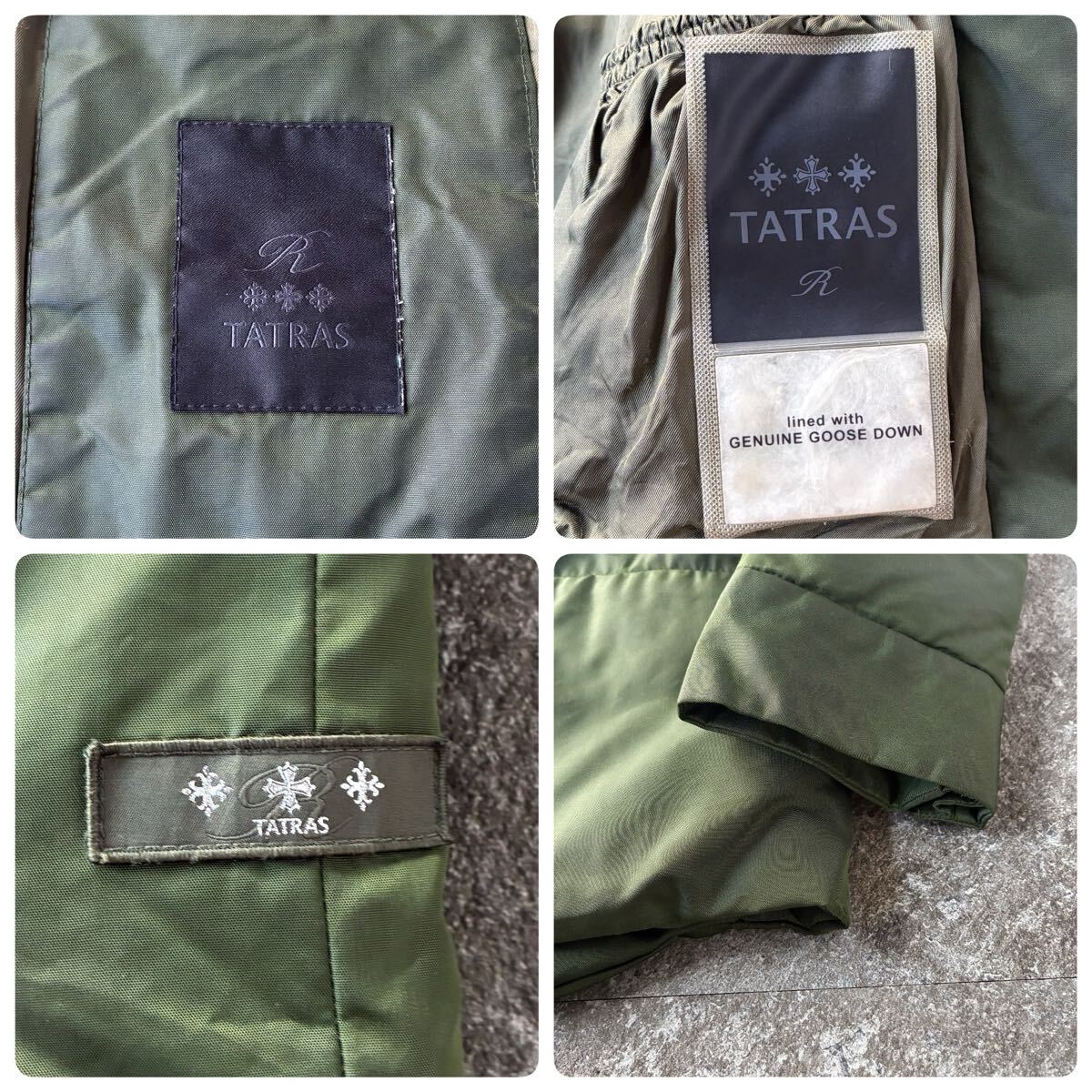 極美品 02/Mサイズ『TATRAS タトラス 最高級Rライン』AMELIO アメリオ