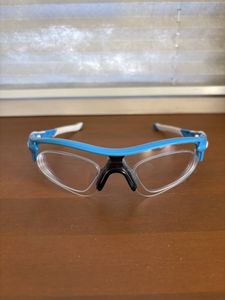 OAKLY（オークリー）RaderLock度付きメガネ（ブルーホワイト）中古品