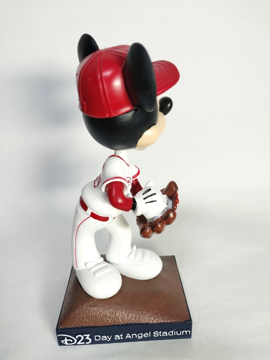 Disney D23限定ミッキーマウス 野球 ボブルヘッド エンゼルス 配布