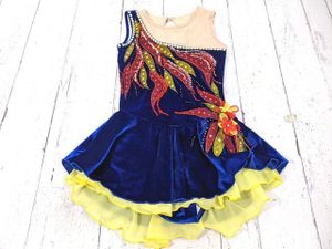 6og518/衣類■フィギュアスケート大会用衣装■スパンコール付きレオタード レディース 15