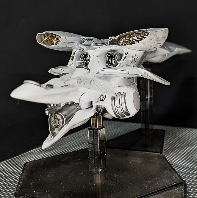 1/3000 銀河帝国軍 戦艦 ブリュンヒルト 完成品 銀河英雄伝説 Die Neue