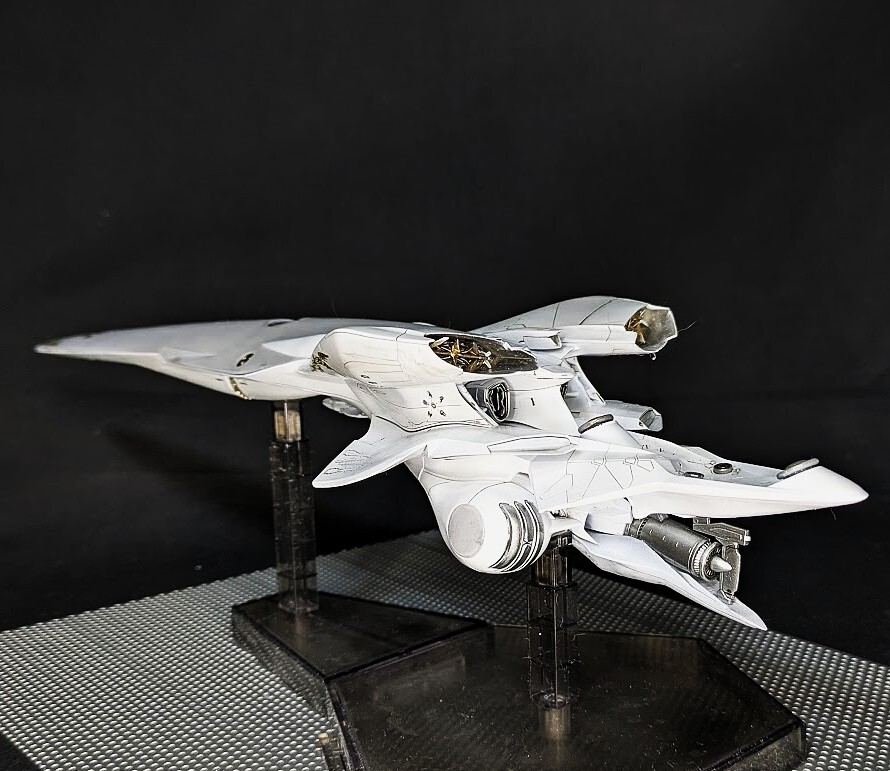 1/3000 銀河帝国軍 戦艦 ブリュンヒルト 完成品 銀河英雄伝説 Die Neue
