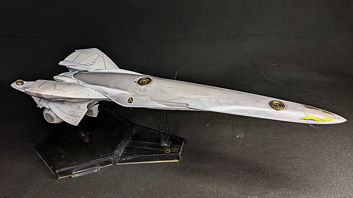 1/3000 銀河帝国軍 戦艦 ブリュンヒルト 完成品 銀河英雄伝説 Die Neue