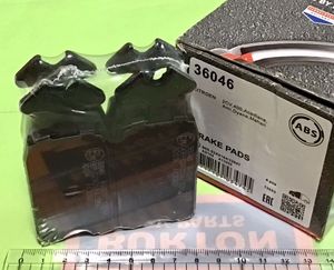 2CV用[未使用]フロントデスクブレーキパッド1車分 ノーマルタイプ ABS社製