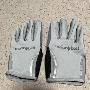 mont-bell モンベル　サイクールグローブ　グレー　メンズ　サイズL USED #1130378 サイ