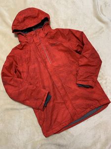 ★コロンビア★Columbia★オムニヒート★OMNI HEAT★150くらい★赤★防寒マウンテンパー