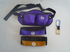 J112101 マレットゴルフ ゲートボール ウエストポーチ バッグ 球入れ 玉入れ ボール収納