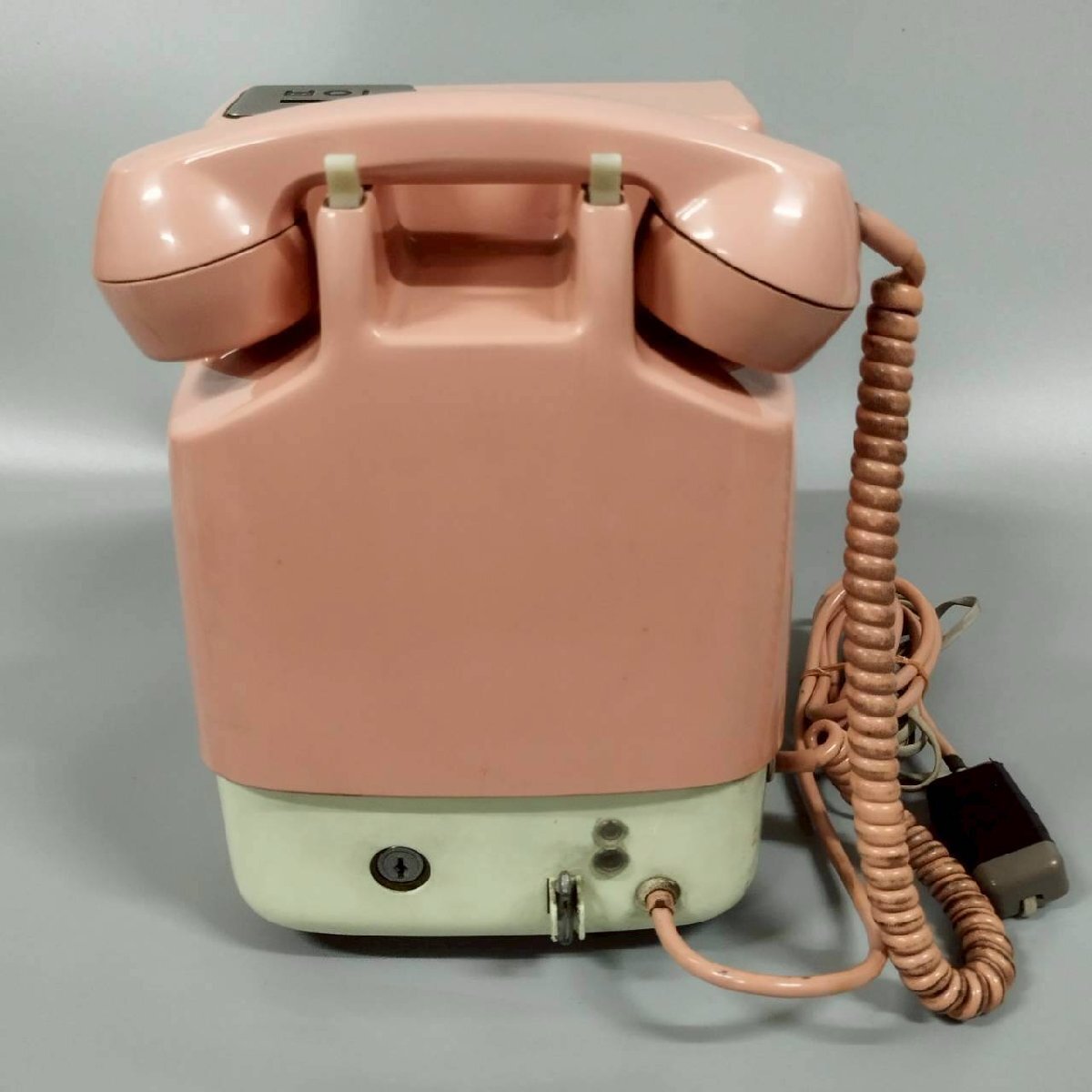 日本電信電話公社 公衆電話 ピンク電話 電話機 675-A2 1985年 ダイヤル