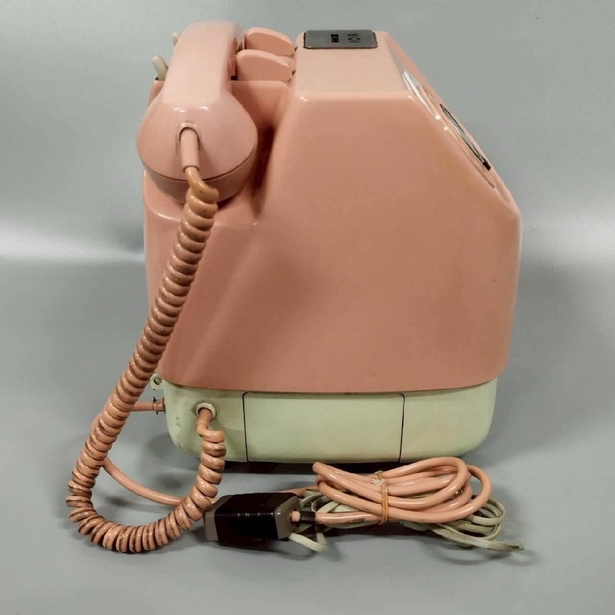 日本電信電話公社 公衆電話 ピンク電話 電話機 675-A2 1985年 ダイヤル