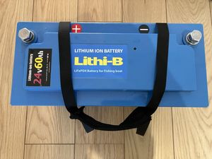 リチビー リチウムイオンバッテリー 24V 60Ah LiFePO4 / モーターガイド ウルトレックス