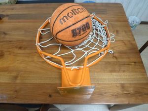 ★民家解体品♪検定合格証 バスケットボール 　ゴール、リング　ボール付　格安