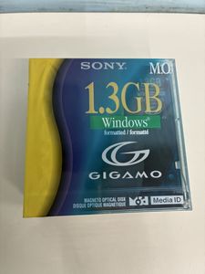 SONY 未開封未使用保管品　MOディスク 1.3GB Windowsフォーマット EMD-G13CDF 計4枚まと