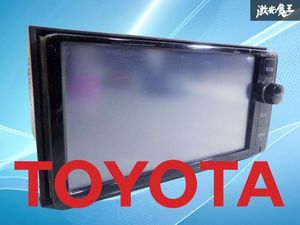 【ストア出品】トヨタ純正 汎用 メモリーナビ カーナビ 7インチモニター 地デジ DVD CD B