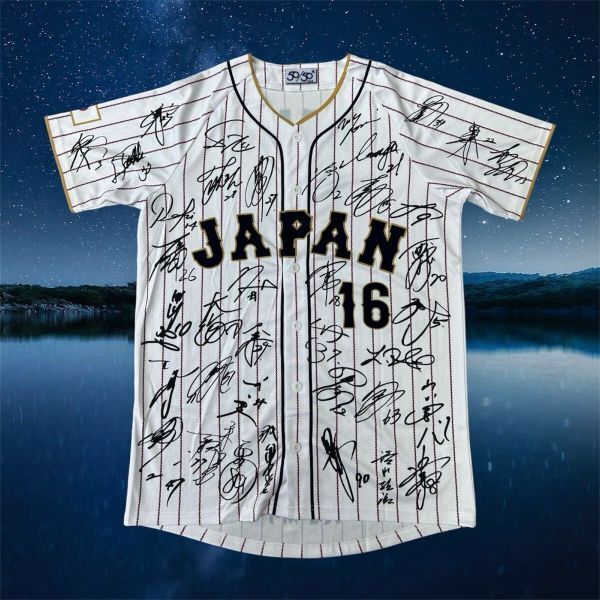 非売品 2023 WBC MVP 大谷翔平 日本代表サインプリントユニフォーム