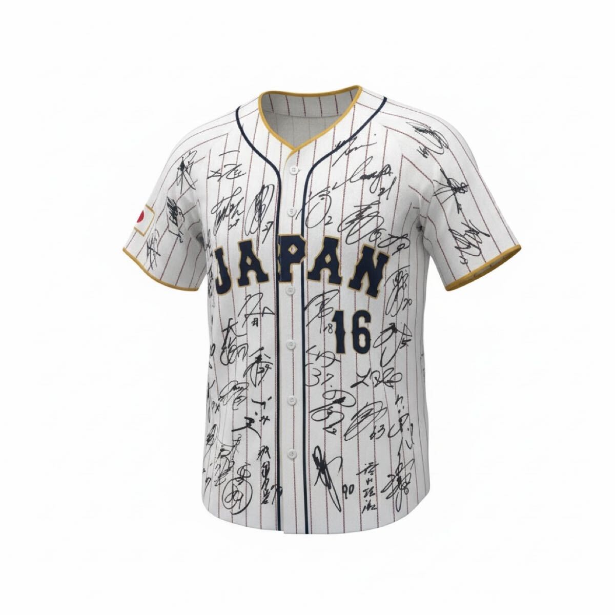 非売品 2023 WBC MVP 大谷翔平 日本代表サインプリントユニフォーム
