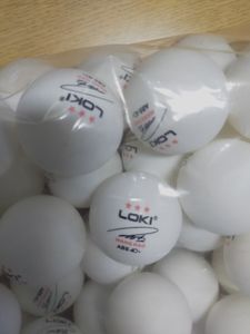 LOKIプラスチック製　卓球トレーニングボール・40+mm50個×2