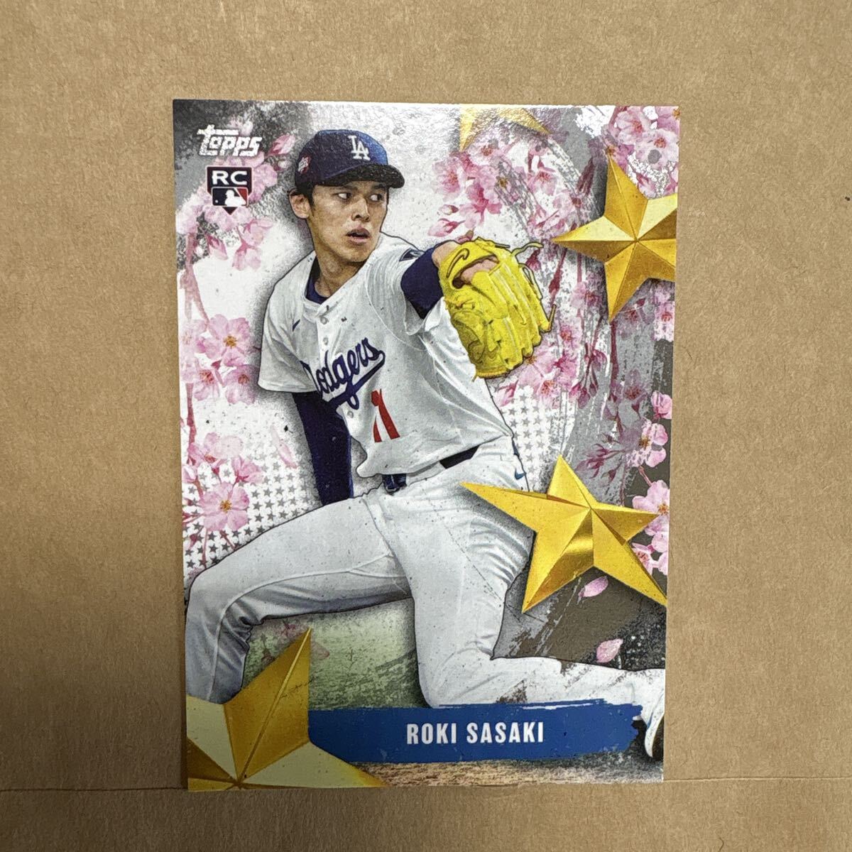 佐々木朗希 Topps Update 2025 Japan Edition 桜インサートカード