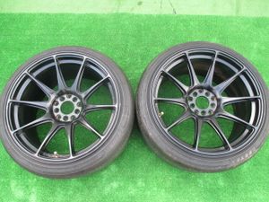 XXR 527 社外ホイール 18インチ 4本 8.75J5HPCD100⁄114.3+35 専用 XXR