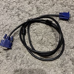 ディスプレイケーブル VGAケーブル D-sub15ピン オス-オス 金メッキコネクタ コア付 1.5m