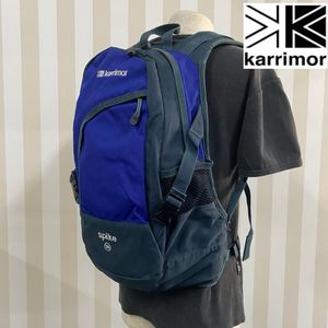 Y■② karrimor カリマー バックパック spike20 スパイク20 20L BLU ブルー 青 リュック