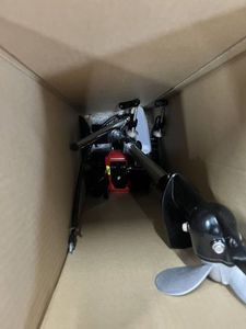 ジャンク品船外機 空冷式 エンジン 2ストローク 43cc ボート 備品 角度調整可能 14段階速