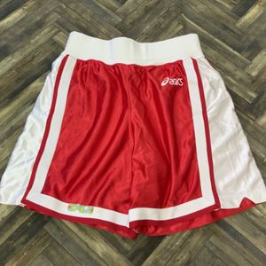 HY2040 アシックス バスパン ハーパン ホワイト レッド S