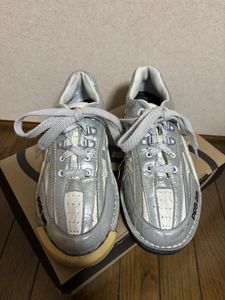 ボウリングシューズ ABS ホワイト カンガルー 中古 右投げ 24.5 レディース 女子 ボウリ