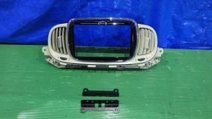 【宮城 塩釜発】中古 オーディオパネル フィアット 500 ABA-31212 1.2ポップ 純正品 7イ