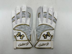 福岡ソフトバンクホークス #9 柳田悠岐 本人 支給品 未使用 バッティンググローブ　アン