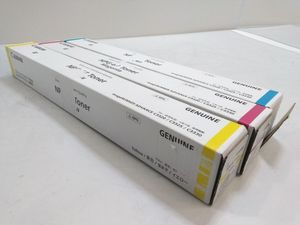 ◇未使用品 Canon 純正 トナー NPG-67 イエロー マゼンタ シアン キャノン 0206-11H @100