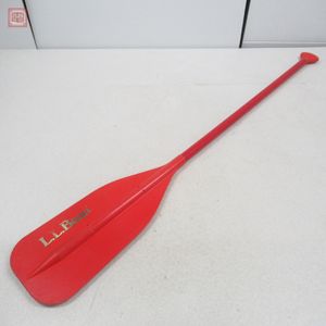 L.L.Bean パドル シングルブレード レッド カヌー【EA