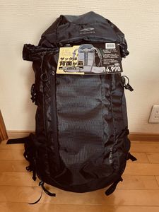 【未使用品・タグ付き】ティゴラ　トレッキングリュック45Ｌブラック　TR TREK45