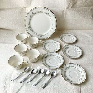 ノリタケ　アイボリーチャイナブレイクスリー　ディナーセット　まとめ売り Noritake ivory china - Etsy 日本