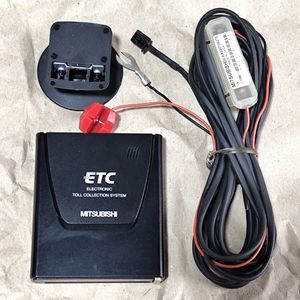 三菱電機製 アンテナ一体型 ETC車載器 EP-9U512V (管理番号 YA-P39)