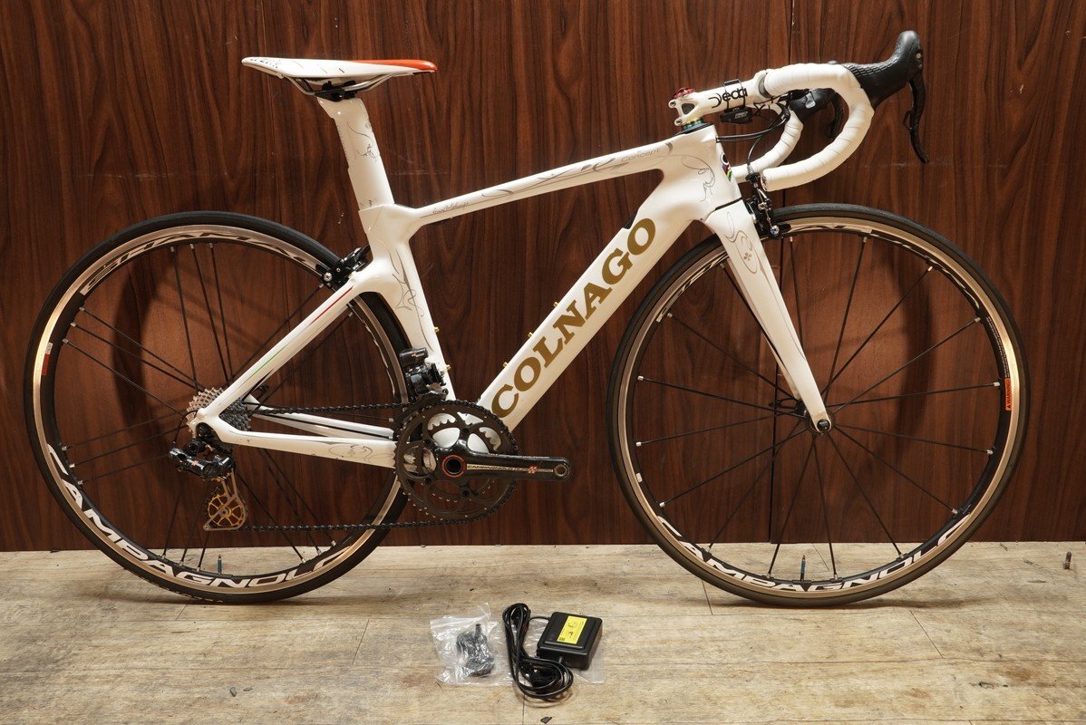 カンパニョーロCOLNAGO 刻印レコードクランク特注170ミリ53-42tレア