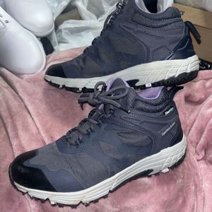 新品同様！1回使用ムーンスター　シャットドライ　アウトドアウォーキングシューズ　トレ