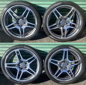 メルセデスベンツ　W212　Eクラス　E63AMG純正　鍛造　9J　10J　+37　+52　112　5H　255/