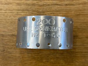 【送料290円 同梱OK】1962年9月製 前期 カナダ コールマン 200 エンボス文字 カラー 良品