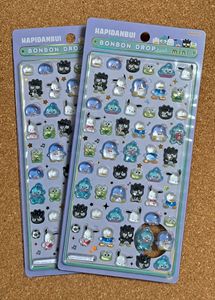 【正規品】サンリオ はぴだんぶい ボンボンドロップシール ミニ セット mini サンスター