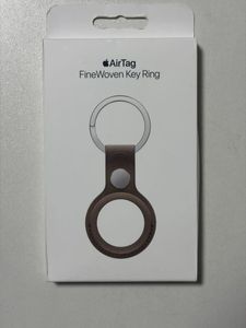 【Apple純正】AirTag ファインウーブンキーリング・トープ ☆未開封☆
